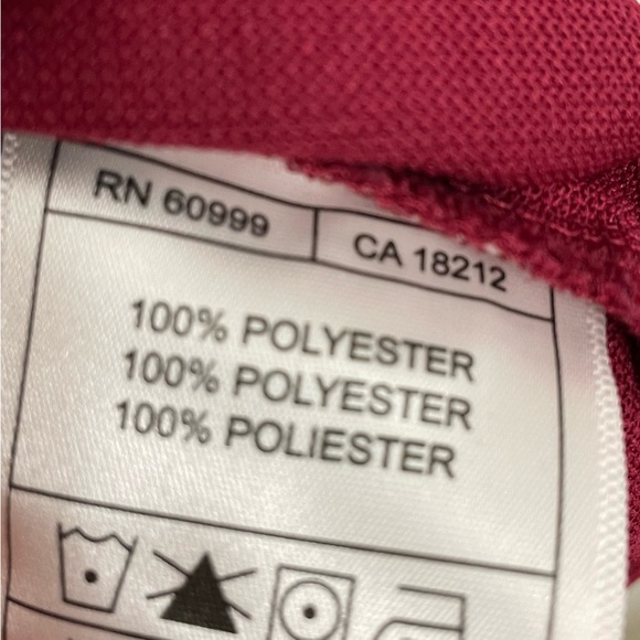 USC-Univ of SC -MEN’s XL Garnet 3 Button Polo.Worn Once,like NEW. - Picture 4 of 6